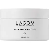Lagom , Witte Kaolienmud Beauty Mask, 3,71 fl oz (110 ml)