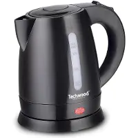 Techwood TB-1036, 1 liter, 1600 watt, zwart, waterniveau-indicator, oververwarmingsbeveiliging, draadloos