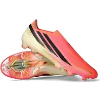 Adidas Voetbalschoen 'F50 Hyperfast Elite' lichtgroen / fuchsia / lichtroze / zwart