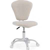 Hjh OFFICE Kinderbureaustoel / Kinderstoel Lumikid, stof, beige,