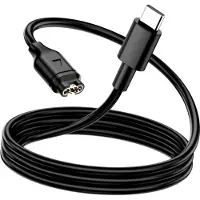 Tactical Tactische USB-C oplader voor Garmin Fenix 5/6/7, 54 cm kabel, zwart