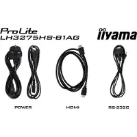 Iiyama LH3275HS-B1AG PROLITE LH3275HS-B1AG LED-Display, schwarz, 80,0 cm (32,0 Zoll)