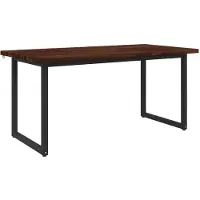 vidaXL Vierkante Eettafel 160 x 70 x 75 cm Massief Acacia Hout