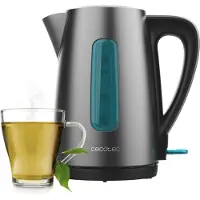 Cecotec 01425, 1,7 liter, 2200 W, Roestvrij staal, Roestvrij staal, Waterniveau-indicator, Oververhittingsbeveiliging
