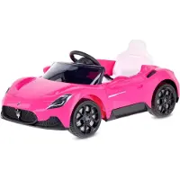 Sun baby Elektrische Maserati GT Cabrio, kleur: roze