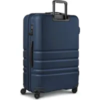 Redolz Pro ABS 4 wielen Trolley 74 cm met uitbreidingsplooi blauw