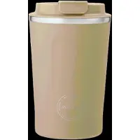 Aya & Ida AYA&IDA - CUP2GO - thermosbeker - koffiebeker - coffee to go - reisbeker - meenemen - 380ml - DUSTY YELLOW