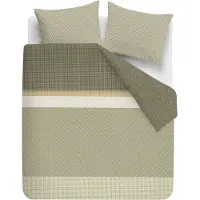Beddinghouse Dekbedovertrek Jente Green Katoen-200 x 200 / 220 cm | 2-Persoons