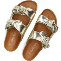 Verbenas Dames Slippers Rain Lame - Goud - Maat 36