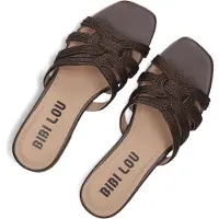 Bibi Lou Dames Slippers 877z94hg - Bruin - Maat 37