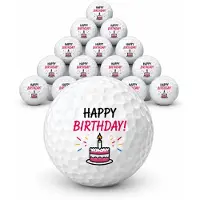Wilson Golfballen Verjaardag Taart - Verjaardag Golf Cadeau - Golf Accessoires - Golfbal - 15 stuks