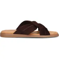 Unisa Dames Slippers Camby - Bruin - Maat 38