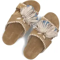 Ayana Dames Slippers 2503 - Camel - Maat 41