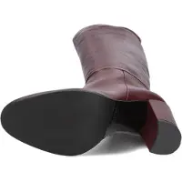 Lina Locchi Dames Laarzen At 161 - Rood - Maat 37