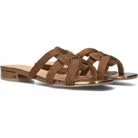 Ayana Dames Slippers 0667-10 - Goudkleurig - Maat 41