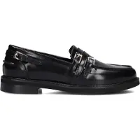 Stefano lauran Dames Loafers 12091 - Zwart - Maat 38