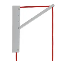 Creative Cables Pinocchio Verstelbare Houten Wandsteun Voor Het Ophangen Van Lampen