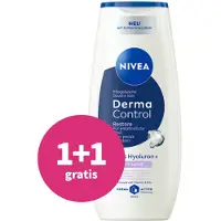 Nivea 1+1 gratis: Douchegel Derma Control 250 ml