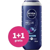 Nivea 1+1 gratis: Douchegel Total Relax 250 ml