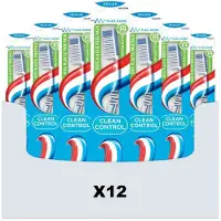 Aquafresh 12x Tandenborstel Clean Control Medium
