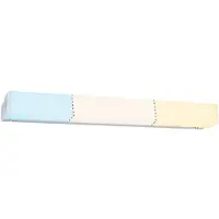 Paulmann Wandlamp Luno, wit / opaal, Badkamer, metaal, Modern, Wandlamp