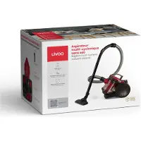 Domoclip Aspirateur sans sac aada 78db noir/rouge Livoo doh105r