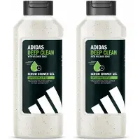 Adidas 2 x – Douchegel – Active Skin & Mind Deep Clean – 400 ml - Voordeelverpakking - 2 stuks