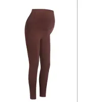 Cfab Leggings 'Seamless Umstandsleggings mit hohem Bund' bruin