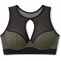 MILENKA Sport bh donkergroen