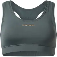 SWEDEMOUNT Sport bh 'Core' donkergroen