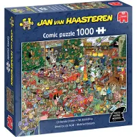 Jumbo Puzzel Jan Van Haasteren Kerst Diner 68 X 48 Cm 1000 Stukjes