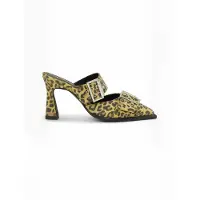 JoDis Pumps ' KLEO ' bruin / geel