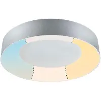 Paulmann 71095 Casca LED-plafondlamp LED LED vast ingebouwd 23 W Aluminium (mat)