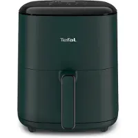 Tefal Easy Fry Max EY2453, heteluchtfriteuse, 5 liter, geschikt voor 6 personen, vrijstaand, groen, met touchscreen