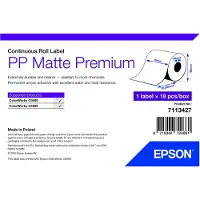 Epson 7113427 PP matte premium doorlopende labelrol 76 mm x 29 m (origineel)