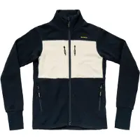 Devold Dames Egga Grid Merino Jas Blauw Wit || Maat: L