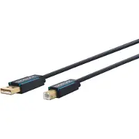 ClickTronic USB-A to USB-B 2.0 Adapter Cable 3 m