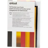 Cricut Insert Cards FOIL Royal Flush R40 Kaartenset Wit, Zwart, Rood