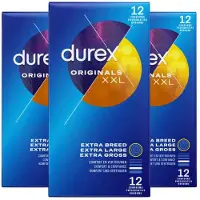 Durex Condooms XL Power - 3 x 12 stuks