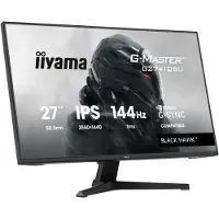 Iiyama G-Master G2741QSU-B1 Black Hawk - 27 inch - QHD - IPS - 144 Hz