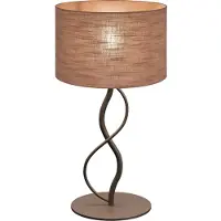 Masterlight Schemerlamp Terry Dolo cacao Ø 30cm
