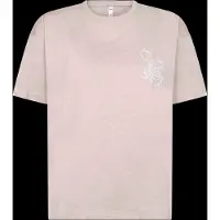 Hunkemoller Korte pyjama rosa / wit