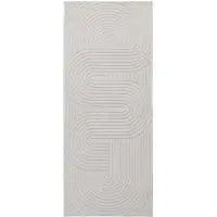 vidaXL Binnen- en buitenkleed PALMERAS Crème 200 x 80 cm Polyester