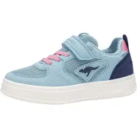 Kangaroos Kkk-GK Hickory EV Sportschuhe Kinder Sneaker Klettschuh Blau Freizeit