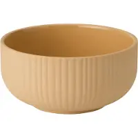 Knabstrup Keramik Verda schaal Soft orange, Ø13 cm