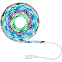 Paulmann SimPLED LED Strip 5 Meter RGB Motion - Plug & Play Set - 10W - 12V - Wit - Kunststof