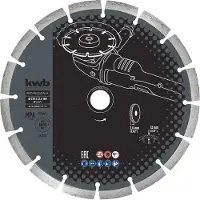 Kwb AGGRESSO-FLEX Black-Line DIAMANT-doorslijpschijven | ø 230 mm - 723840 723840