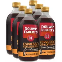 Douwe Egberts Espresso Concentrate Caramel 6 x 485 ml