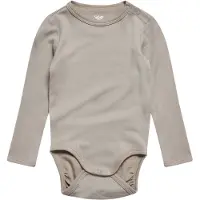 Hummel Rompertje/body donkerbeige