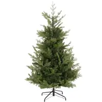 HOMCOM kerstboom, 150 cm, kunstmatig, met dichte takken, ideaal voor de kerst
